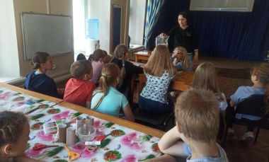 Региональный оператор 26 августа  провел экологический урок в Доме детского творчества г. Углич.