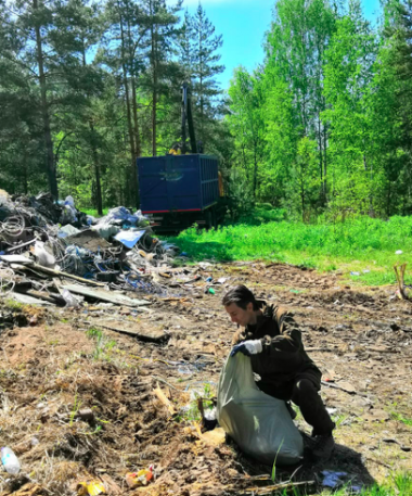 «Очистим лес от мусора» в Ярославской области