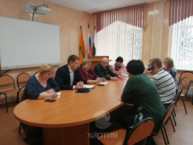 Рабочая встреча представителей регионального оператора в Любимском районе