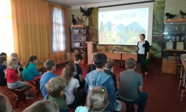 Экологическое занятие и мастер-класс в летнем лагере на базе 4 школы г. Углич.