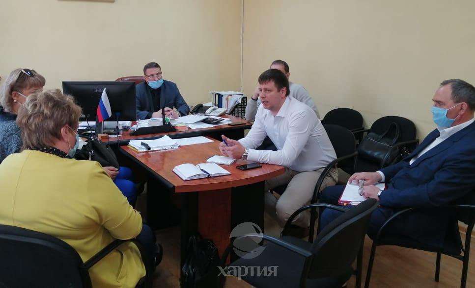 Рабочая встреча представителей регионального оператора в Мышкинском районе