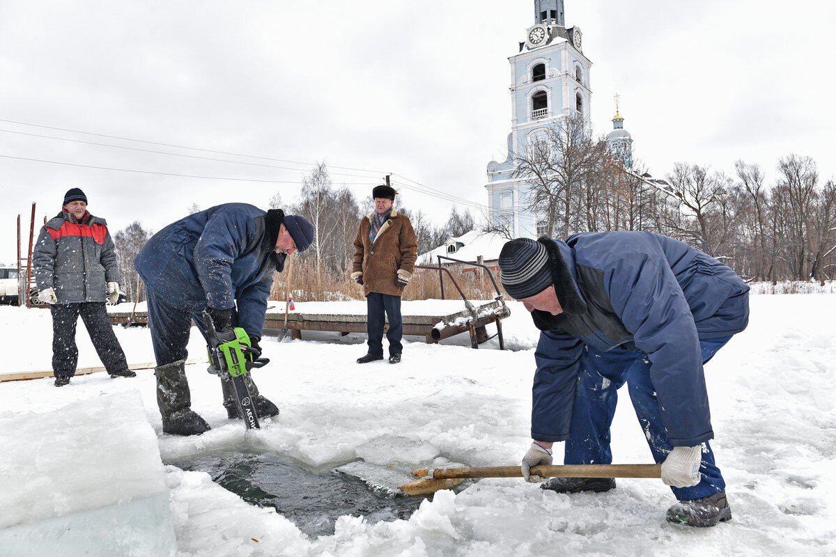 Крещенские купания в Ярославле