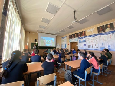 Проведены экологические уроки для кадетов школы 50 г. Ярославля