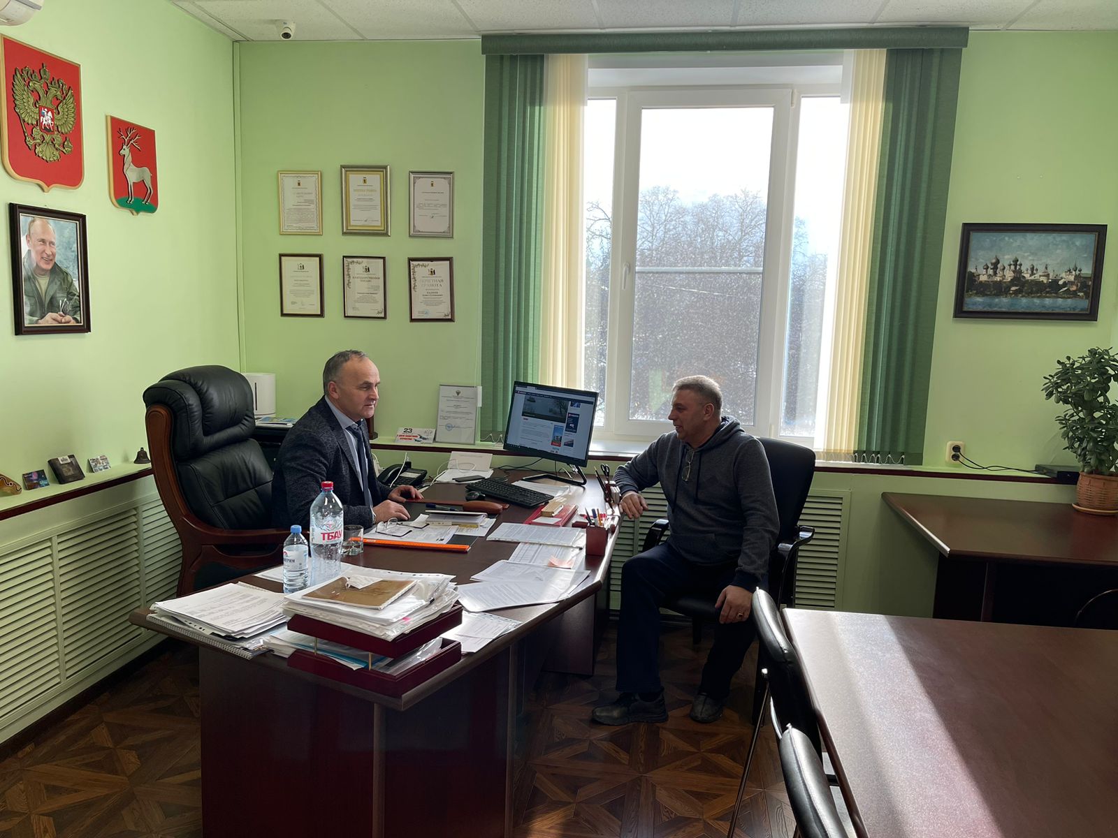 Рабочая встреча в городе Ростов Великий