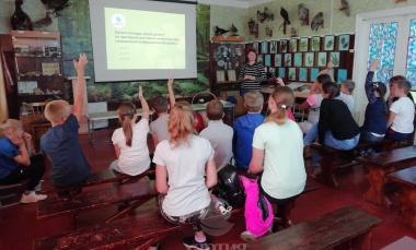 Учебное занятие и экологическая игра на станции юных натуралистов в Угличе